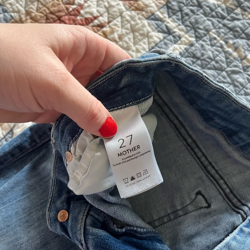 MOTHER Classic Indigo Jeans